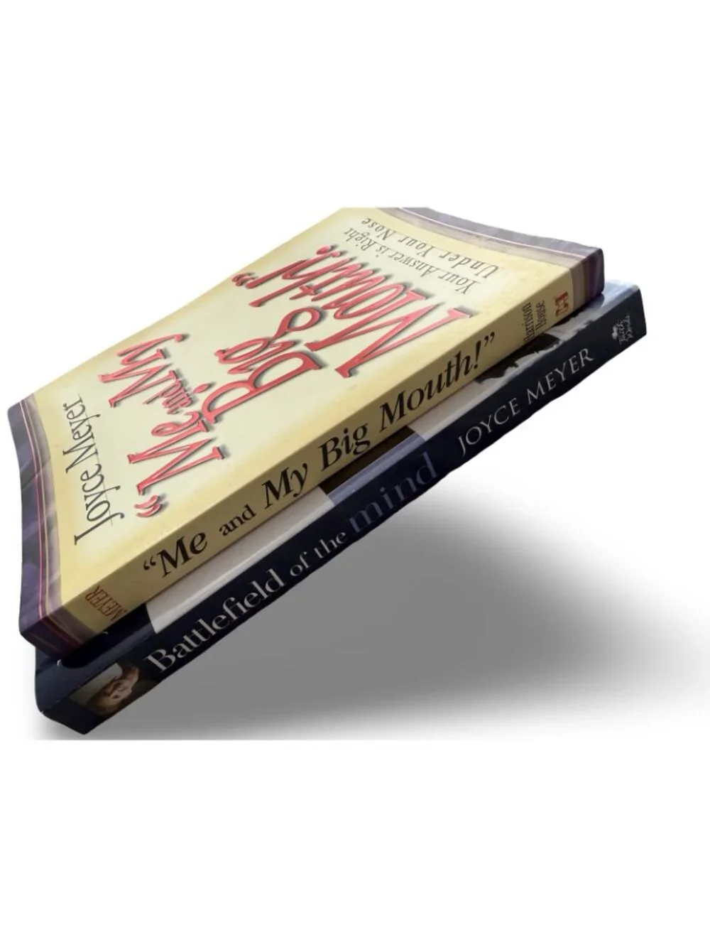 Joyce Meyer‎ Battlefield Of The Mind / Me And My Big Mouth 2 Paperback Books Lot